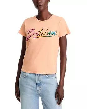 Футболка Lil Goodie Goodie MOTHER, оранжевый