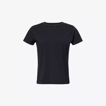 Футболка Lil goodie из хлопкового джерси Mother, черный