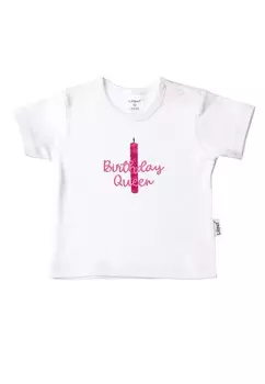 Футболка LILIPUT Birthday Queen, белый