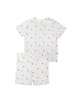 Футболка Liliput "Футболка-лодочка и шорты", с шортами, бежевый