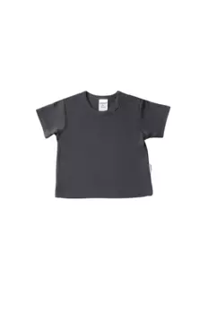 Футболка Liliput с кнопками, антрацит
