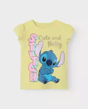 Футболка Lilo and Stitch name it, зеленый