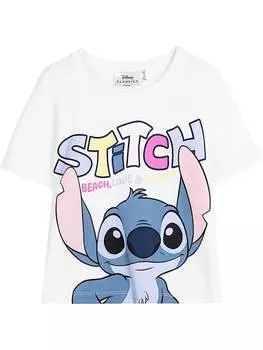 Футболка Lilo & Stitch, белый