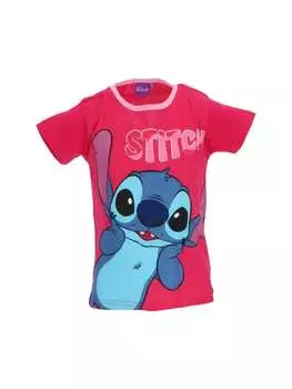 Футболка Lilo & Stitch, розовый
