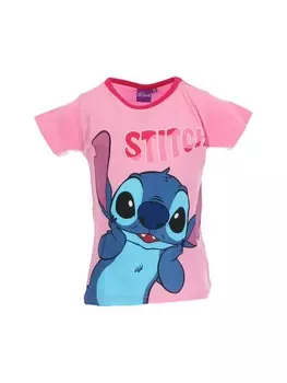 Футболка Lilo & Stitch, розовый