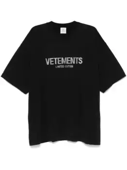 Футболка Limited Edition VETEMENTS, черный