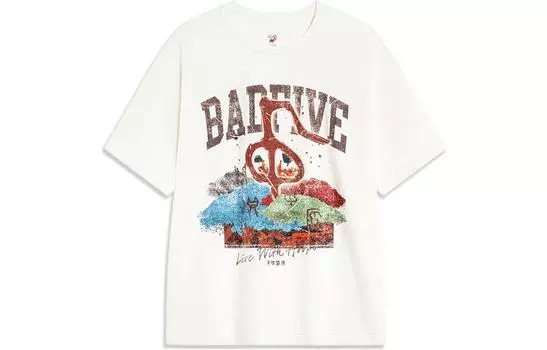 Футболка LiNing Badfive унисекс экрю, Ecru