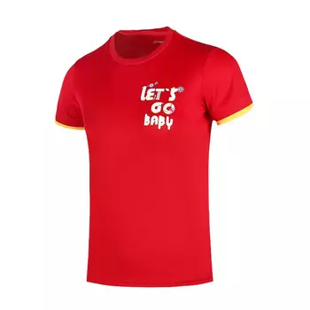 Футболка LiNing Badminton Series унисекс Bull Red