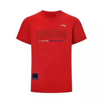 Футболка LiNing Badminton Series унисекс красная
