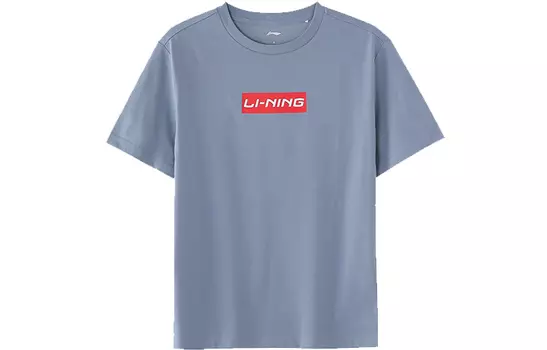 Футболка LiNing Sports Fashion Collection унисекс Flint Stones Blue, Flint Stones Blue