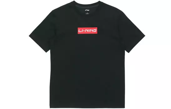 Футболка LiNing Sports Fashion Collection унисекс, стандартная, черная