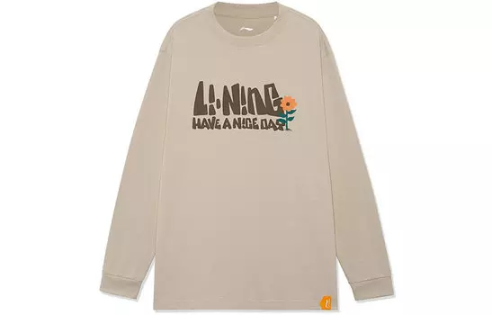 Футболка LiNing Urban Outdoor Collection, унисекс, цвет Coast Gray, Coast Gray