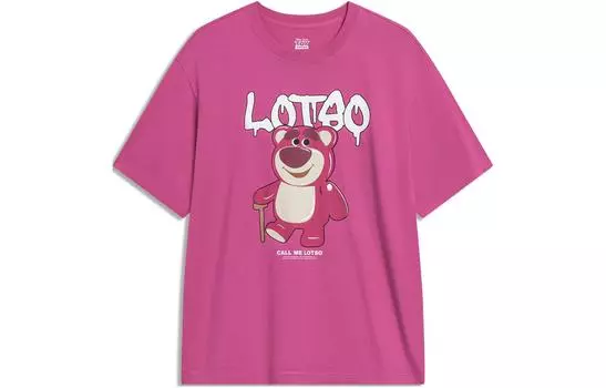 Футболка LiNing x Disney унисекс, сезон Луны, фиолетовая