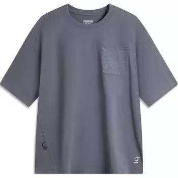 Футболка LiNing x Nine Point Nine Sports Life Collection унисекс, цвет «черное дерево»