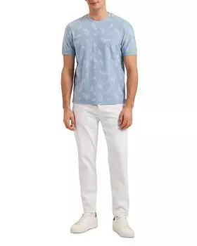 Футболка Lipsto Flocked Ted Baker, синий