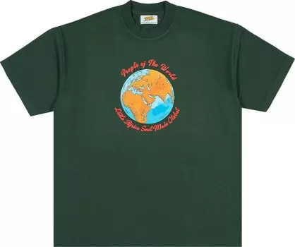 Футболка Little Africa People of The World Tee 'Green', зеленый