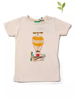 Футболка Little Green Radicals, бежевый