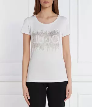 Футболка Liu Jo Beachwear Regular Fit, белый