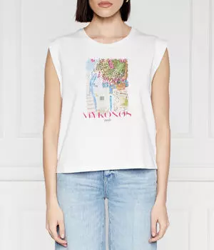 Футболка Liu Jo Casual Fit, белый