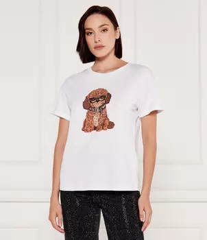 Футболка Liu Jo Regular Fit, белый
