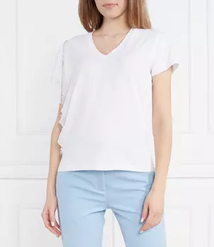 Футболка Liu Jo regular fit, белый