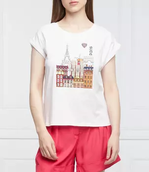 Футболка Liu Jo regular fit, белый