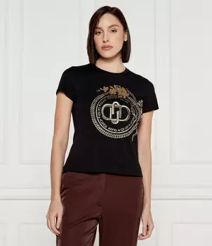 Футболка Liu Jo Regular Fit, черный