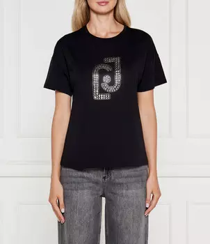 Футболка Liu Jo Regular Fit, черный