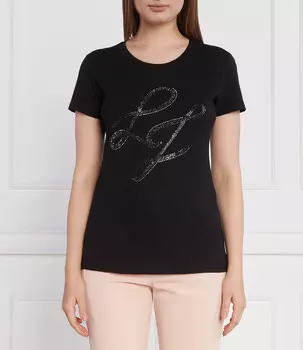 Футболка Liu Jo Regular Fit, черный
