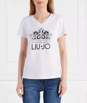 Футболка Liu Jo regular fit, черный