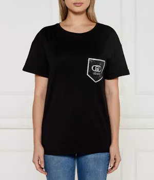 Футболка Liu Jo Regular Fit, черный