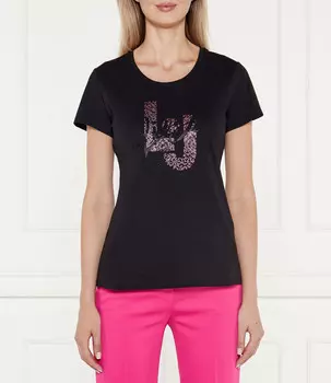 Футболка Liu Jo Slim Fit, черный