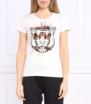 Футболка Liu Jo Sport regular fit, белый