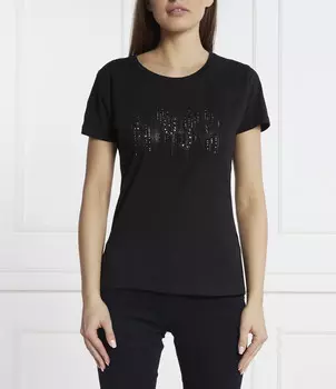 Футболка Liu Jo Sport Skinny fit, черный