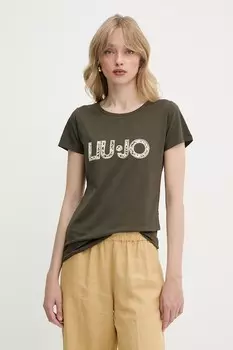 Футболка Liu Jo, зеленый