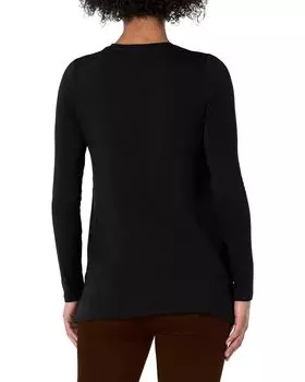 Футболка Liverpool Los Angeles Long Sleeve Scoop Neck Tee, черный