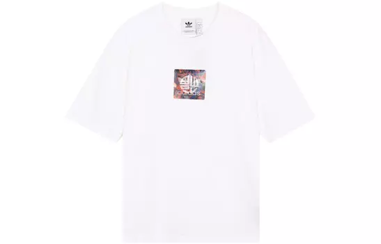 Футболка LNY GRAPHIC мужская белая Adidas Originals, белый