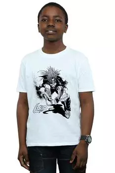 Футболка Лобо Эскиз DC Comics, белый