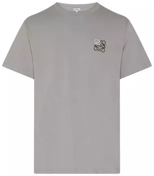 Футболка Loewe Regular Fit T-Shirt 'Medium Grey', серый