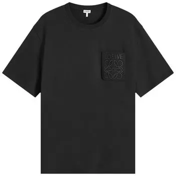 Футболка Loewe Relaxed Fit T-Shirt 'Black', черный