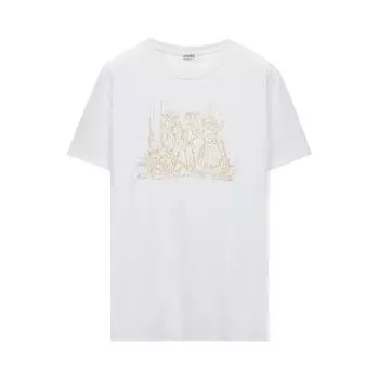 Футболка Loewe Relaxed Fit T-Shirt 'White', белый