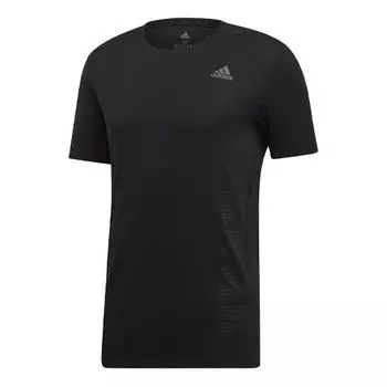 Футболка logo breathable short sleeve black Adidas, черный