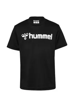 Футболка LOGO Hummel, черный деним