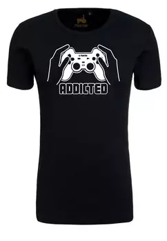 Футболка Logoshirt Addicted, черный