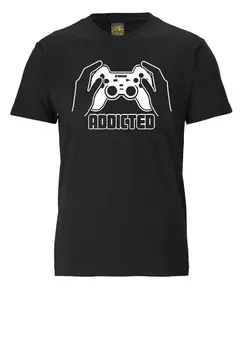 Футболка Logoshirt ADDICTED, черный