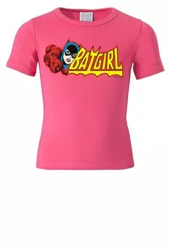 Футболка LOGOSHIRT Batgirl, розовый