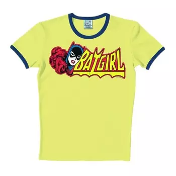 Футболка LOGOSHIRT Batgirl, желтый