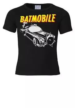Футболка Logoshirt Batman Batmobile, черный