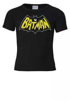 Футболка LOGOSHIRT Batman - Fledermaus, черный