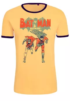 Футболка Logoshirt Batman & Robin, желтый